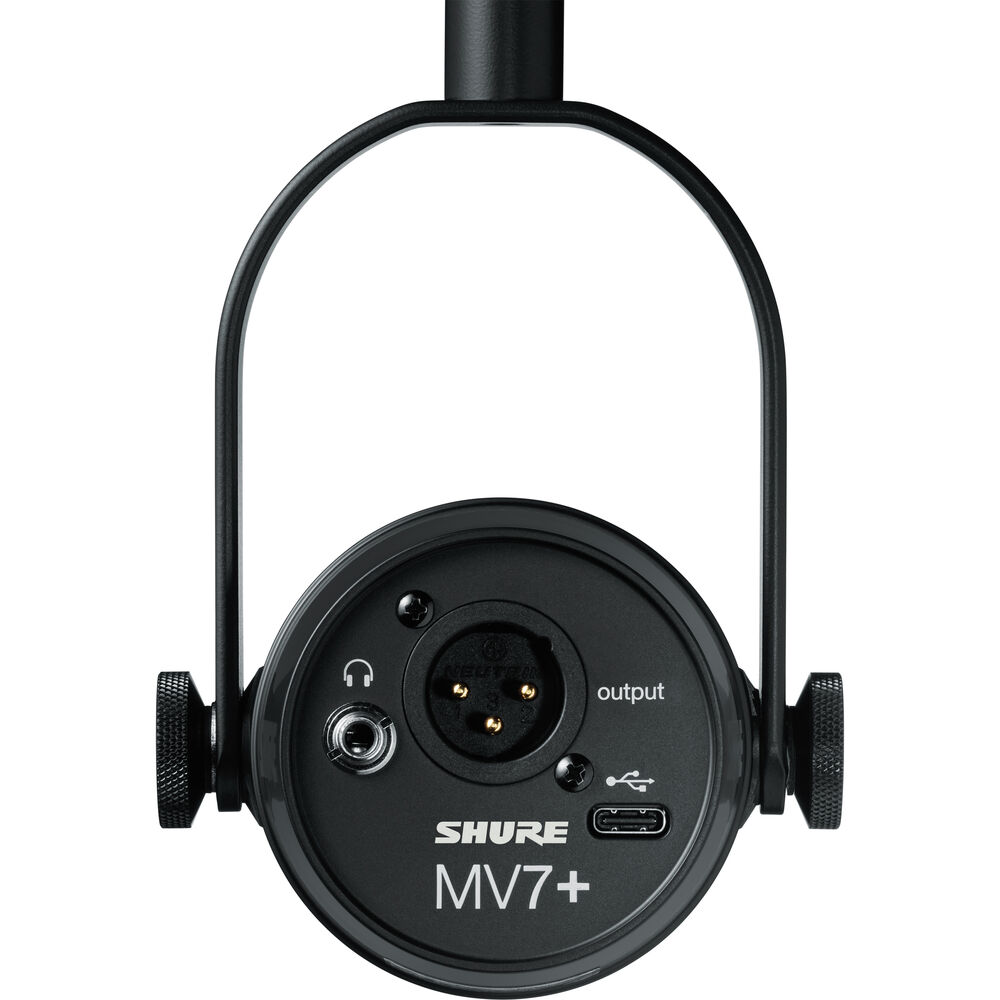 Microfone para Podcast Shure MV7+ (XLR/USB)